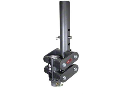 Gen-Y Hitch Spartan Torsion-Flex 5in Offset 4in RD Tube Gooseneck 2-5/16in - GH-7082