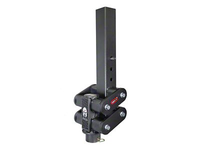 Gen-Y Hitch Spartan Torsion-Flex 5in Offset 4in SQ Tube Gooseneck 2-5/16in - GH-7072
