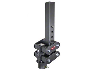Gen-Y Hitch Spartan Torsion-Flex 5in Offset 4in SQ Tube Gooseneck 3in - GH-7095