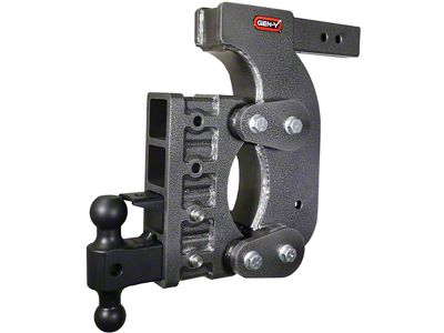 Gen-Y Hitch The Boss Torsion-Flex 2.5in Receiver 15in Drop Hitch w/Dual-Ball/Pintle - GH-1524