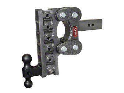 Gen-Y Hitch The Boss Torsion-Flex 2.5in Shank 10in Drop 1.7K TW - GH-1116