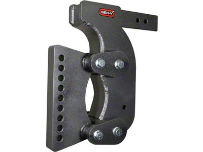 Gen-Y Hitch The Boss Torsion-Flex 2.5in Weight Distribution Shank 15in Drop - GH-1502