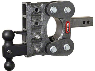 Gen-Y Hitch The Boss Torsion-Flex 2in Shank 5in Drop 10K Hitch - GH-1024