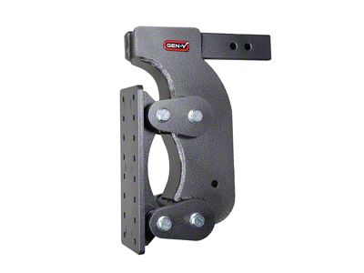 Gen-Y Hitch The Boss Torsion-Flex Pintle Plate 2.5in Shank 15in Drop - GH-1501
