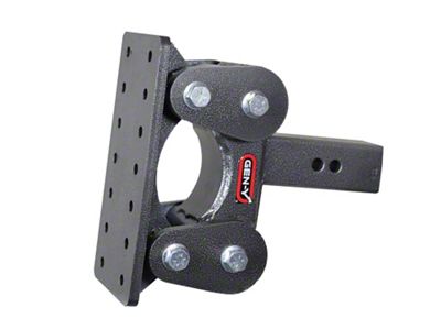 Gen-Y Hitch The Boss Torsion-Flex Pintle Plate 2.5in Shank 5.5in Drop - GH-1101