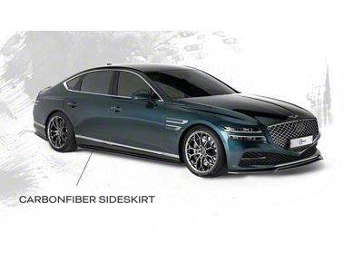 Adro Genesis G80 RG3 Carbon Fiber Side Skirts V2 - A11A21-1402