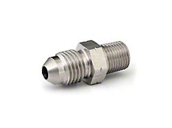 Go Fast Bits 1/8in BSPT Male to -4AN Male Flare Stainless Steel - 3847