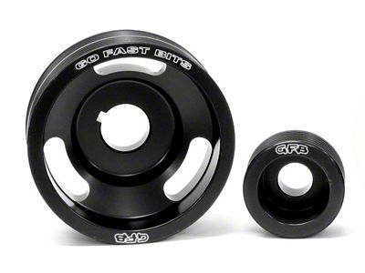 Go Fast Bits 02-10 WRX/STI 2 Piece Under-Drive Pulley Kit w/ Belts - 2001