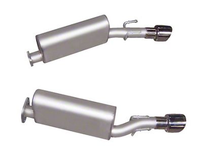 Gibson 05-06 Pontiac GTO Base 6.0L 2.5in Axle-Back Dual Exhaust - 618000