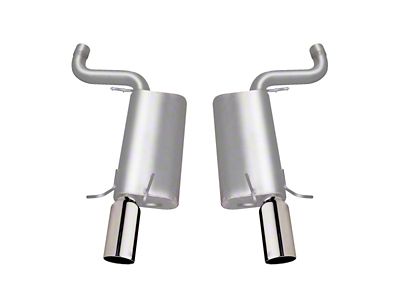Gibson 06-08 Cadillac STS V 4.4L 2.5in Axle-Back Dual Exhaust - 616000