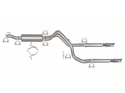 Gibson 06-08 Dodge Ram 1500 Laramie 5.7L 2.5in Cat-Back Dual - 66549
