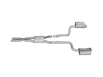 Gibson 11-15 Dodge Challenger SXT 3.6L 2.5in Cat-Back Dual Exhaust - 617007