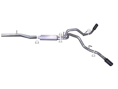 Gibson 14-18 GMC Sierra 1500 Denali 5.3L 3in/2.25in Cat-Back Dual - 65658B