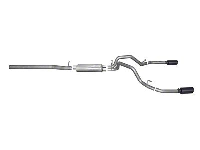 Gibson 14-19 Cadillac Escalade Base 6.2L 3.5in/2.25in Cat-Back Dual Split - 65680B