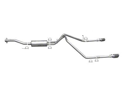 Gibson 15-22 Chevrolet Colorado LT 2.5L 2.25in Cat-Back Dual Split - 65586