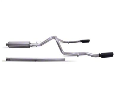 Gibson 20-21 Chevy Silverado 6.6L 2.5in Cat-Back Dual Split Exhaust - 65713B