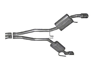 Gibson 2010 Chevrolet Camaro SS 6.2L 2.25in Cat-Back Dual Exhaust - 620002