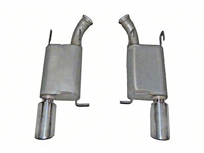 Gibson 2014 Ford Mustang Base 3.7L 2.5in Axle-Back Dual Exhaust - 319012