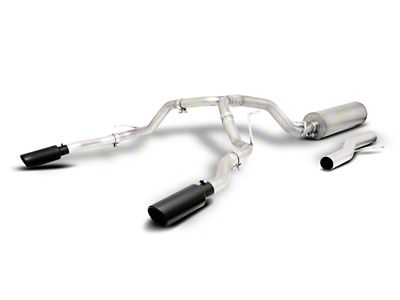 Gibson 21-22 GMC Yukon/Chevy Tahoe 5.3L 2/4WD Cat-Back Dual Split - 65682B
