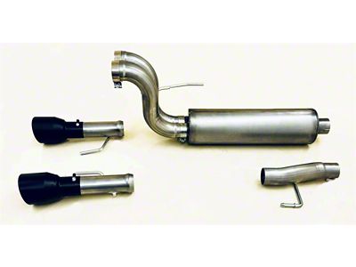 Gibson 2024 Ford F150 5.0L Black Elite Stainless Steel Split - 69226B