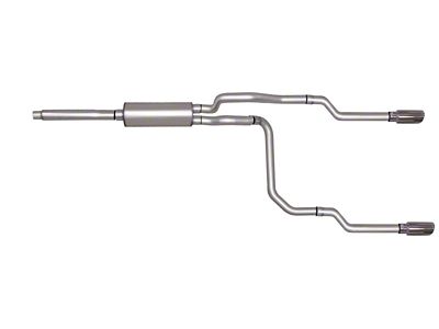 Gibson 87-92 Ford F-150 Custom 4.9L 2.5in Cat-Back Dual Split - 69501