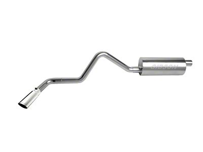 Gibson 87-93 Ford Bronco Custom 5.0L 3in Cat-Back Single Exhaust - 319675