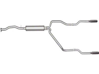 Gibson 96-97 Chevrolet C1500 Base 4.3L 2.5in Cat-Back Dual Split - 65528