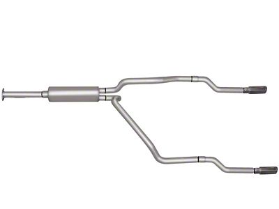 Gibson 96-98 Chevrolet K2500 Cheyenne 5.7L 2.5in Cat-Back Dual Split - 65507