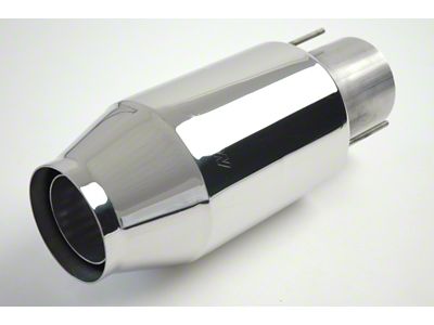 Gibson Marine Bullet Muffler Pair Transom Mount - 4in Inlet/11in - 110002