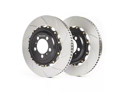 GiroDisc 05-13 BMW 335i E9X Incl xDrive Slotted Rear Rotors - A2-114