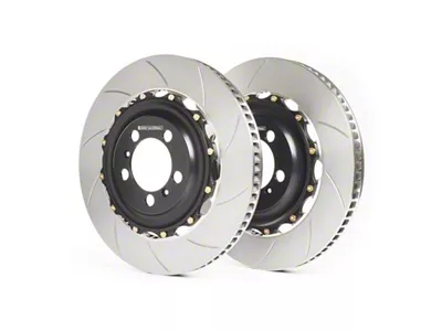 GiroDisc 97-13 Chevrolet Corvette Z51 C5/C6 Slotted Rear Rotors - A2-324