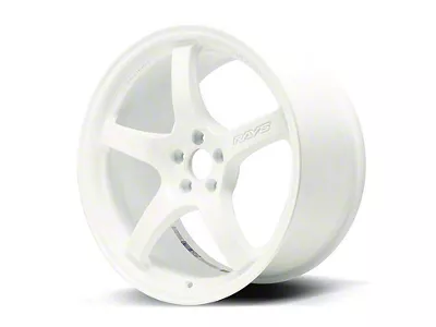 Gram Lights 57CR Ceramic White Pearl Wheel; 19x9.5; 35mm Offset