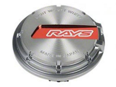 Gram Lights WR Center Cap Red/Silver (57CR/57DR/57D/57S-PRO)