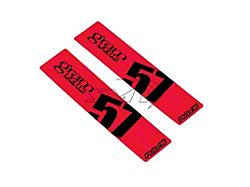 Gram Lights 57DR/57CR Spoke Sticker Red 2 PCS - WC57SSTKR