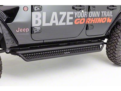 Go Rhino 07-18 Jeep Wrangler JK Dominator Extreme D1 SideSteps - D14926T