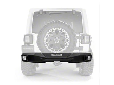 Go Rhino 07-18 Jeep Wrangler JK/JKU Rockline Rear Stubby Bumper - 371110T