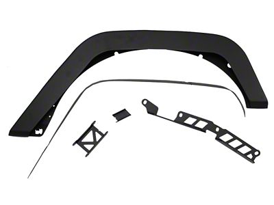 Go Rhino 07-18 Jeep Wrangler JK/JKU Trailline Rear Fenders 3 - 701132T