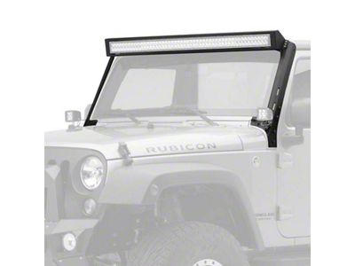 Go Rhino 07-18 Jeep Wrangler JK WLF Windshield Light Mount - 731500T