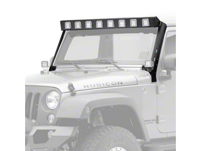 Go Rhino 07-18 Jeep Wrangler JK WLF Windshield Light Mount - 738300T