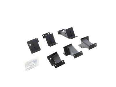 Go Rhino 07-18 Jeep Wrangler JKU 4dr Brackets for Dominator - FSD4505TK