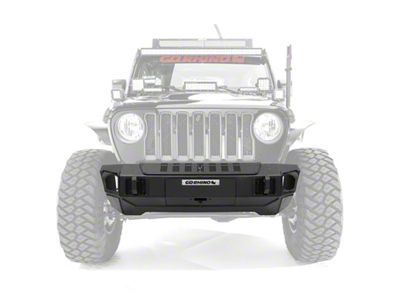 Go Rhino 07-20 Jeep Wrangler JL/JLU/JK/JKU/Gladiator JT Trailline Front Stubby - 230111T
