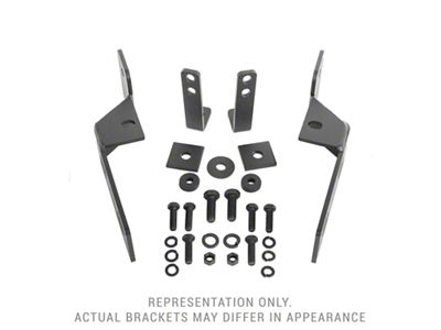 Go Rhino 14-21 Toyota Tundra RC4 & RC3 LR Brackets - 565360TK