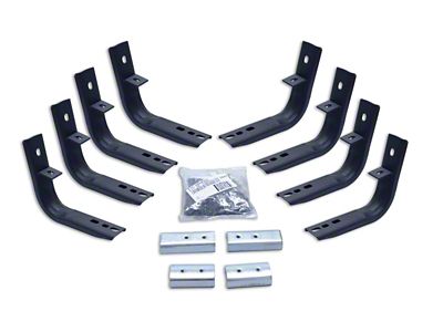Go Rhino 15-20 Chevrolet Colorado Brackets for OE Xtreme Cab - 6840355