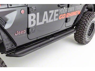 Go Rhino 18-20 Jeep Wrangler JL Dominator Extreme DS SideSteps - DS4927T
