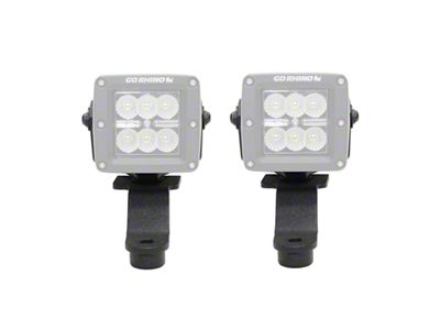 Go Rhino 18-20 Jeep Wrangler JL/JLU/Gladiator JT Light Mount - 730030T