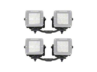 Go Rhino 18-20 Jeep Wrangler JL/JLU/Gladiator JT Light Mount - 731030T