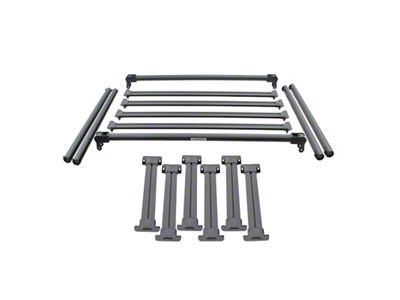 Go Rhino 19-21 Jeep Gladiator XRS Overland Xtreme Rack - 5950000T-01