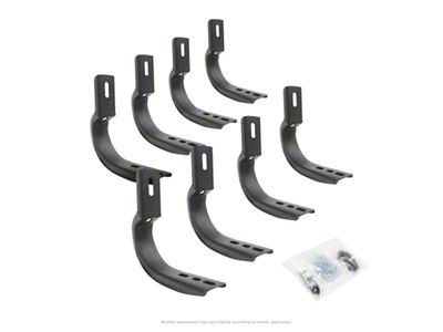 Go Rhino 20-20 Jeep Gladiator Brackets for OE Xtreme Cab - 6845165