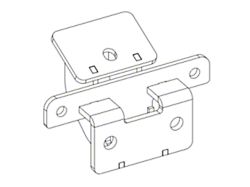 Go Rhino Brackets for Dominator Extreme Side (2021+ Ford Bronco)