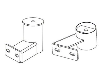 Go Rhino 2022 Ford Maverick - Brackets for Dominator Extreme - D64029TK